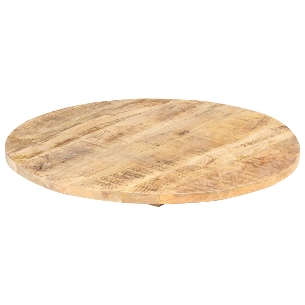 vidaXL Table Top Solid Mango Wood Round 0.98"-1.06" 23.6"