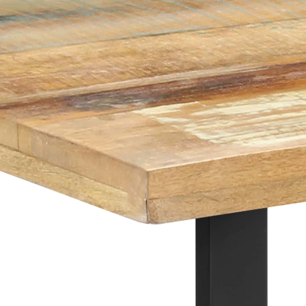 vidaXL Dining Table 47.2"x23.6"x29.9" Solid Reclaimed Wood