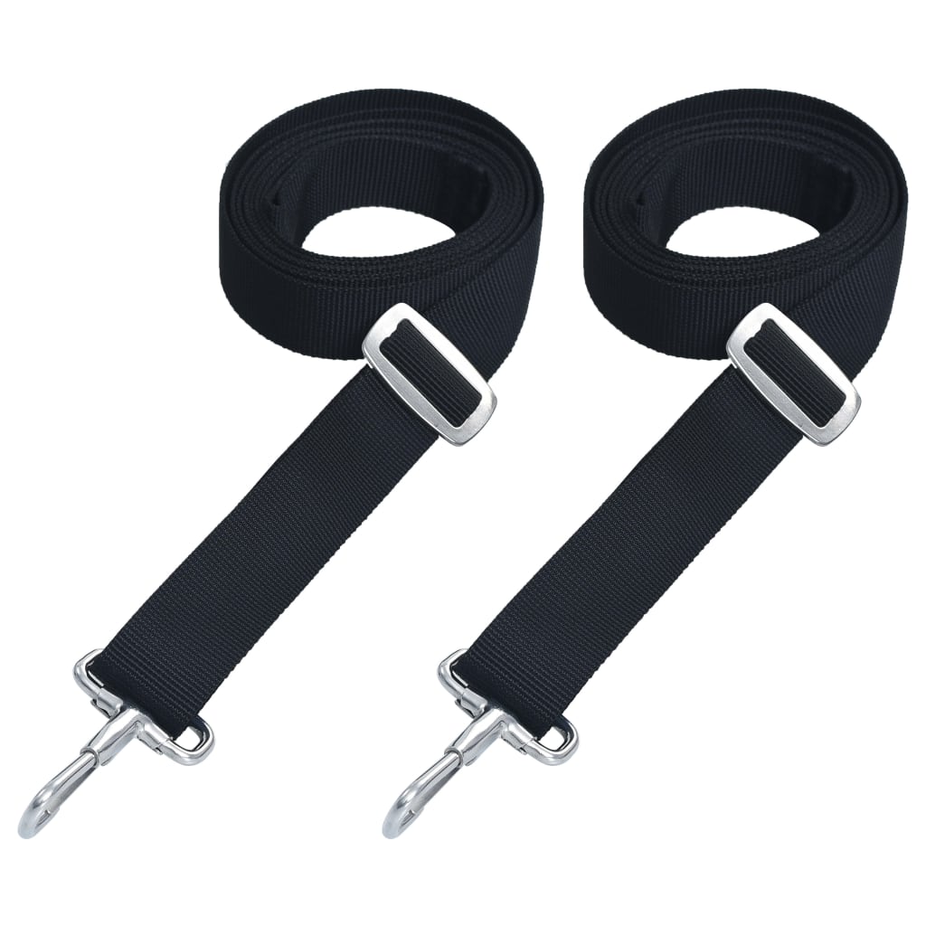 vidaXL Bimini Top Straps 2 pcs Fabric and Stainless Steel