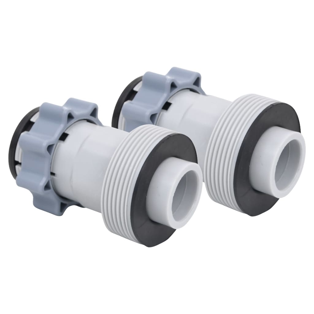 vidaXL Pool Hose Adapters Type B 2 pcs