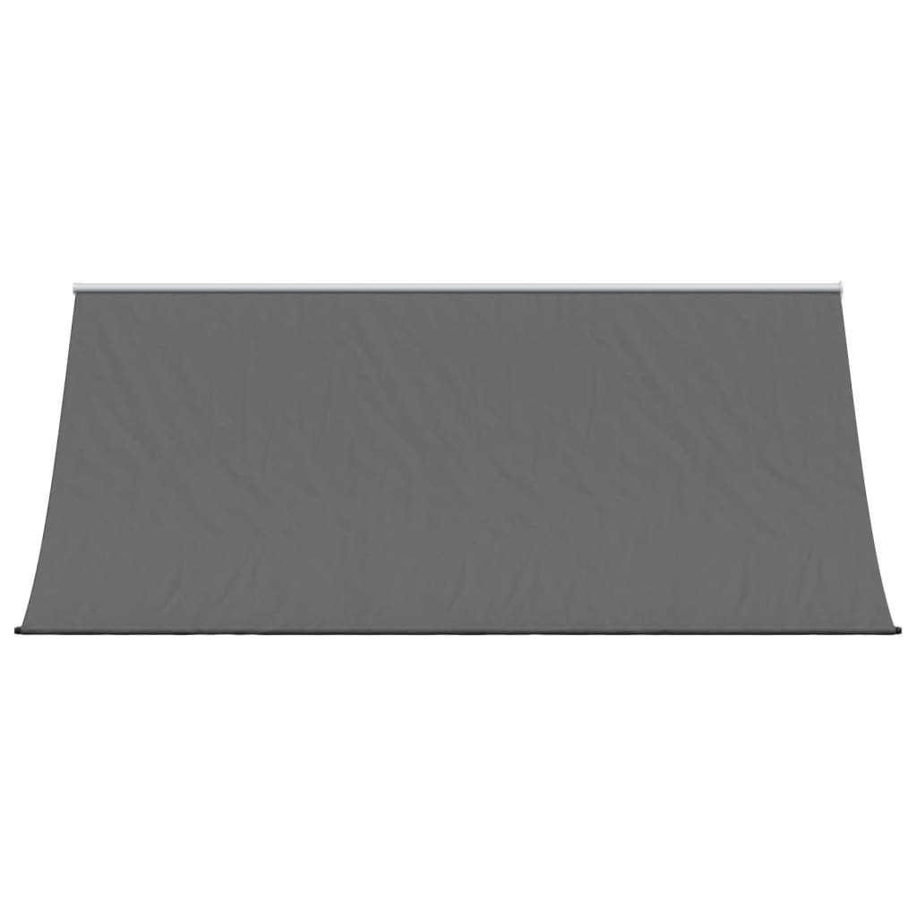 vidaXL Retractable Awning Anthracite 118.1"x59.1" Fabric and Steel