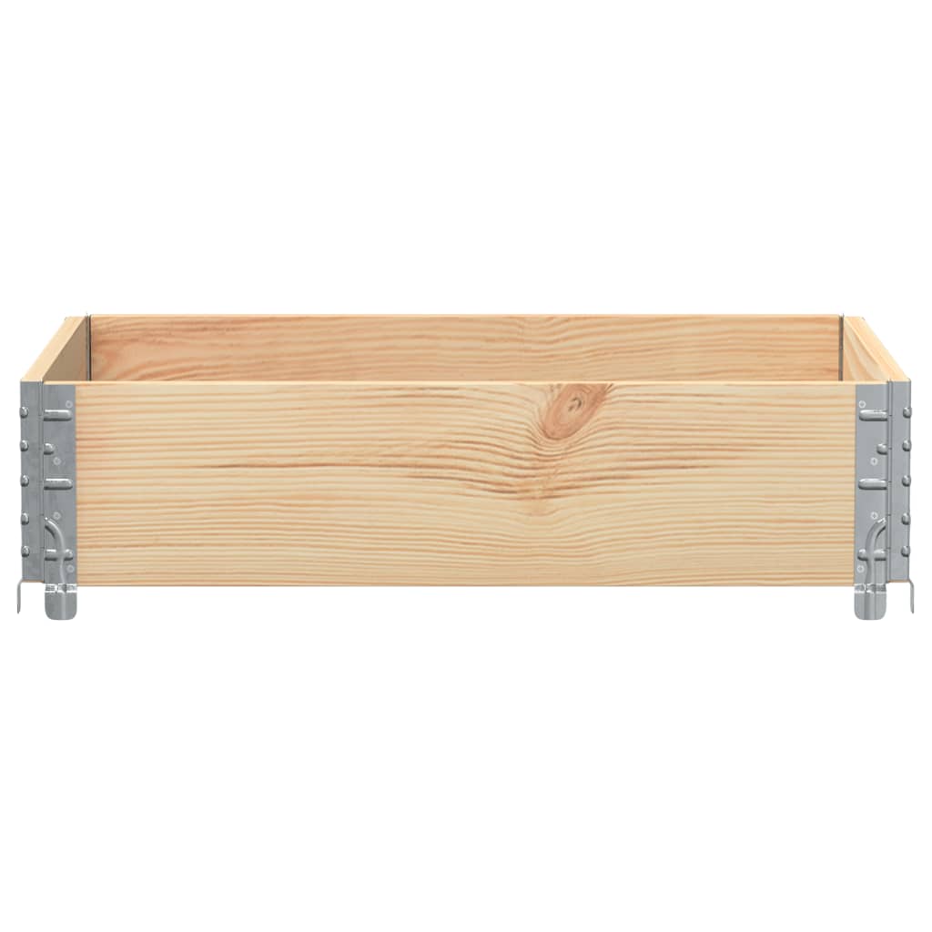 vidaXL Garden Planter 31.5"x23.6" Solid Pine Wood