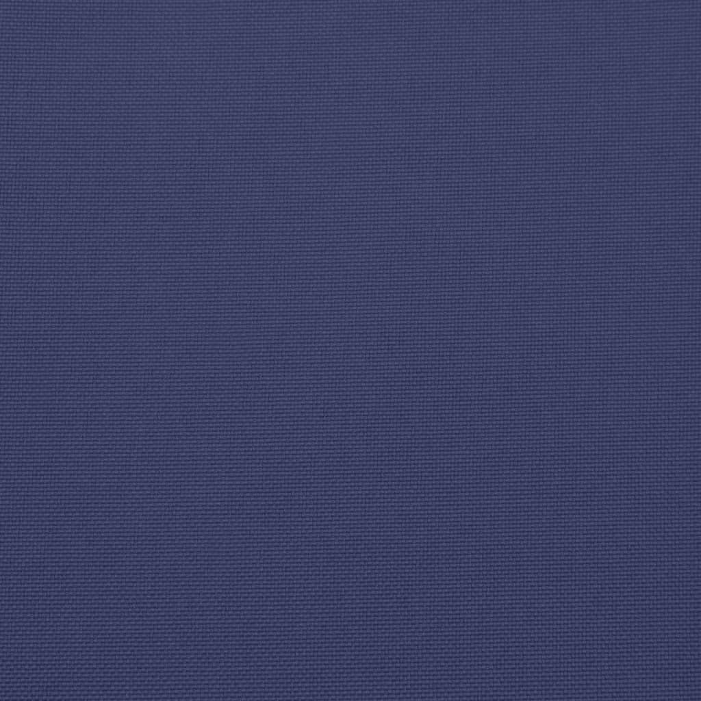 vidaXL Deck Chair Cushion Navy Blue Oxford Fabric