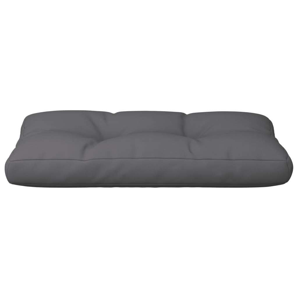 vidaXL Pallet Cushion Anthracite 27.6"x15.7"x4.7" Fabric