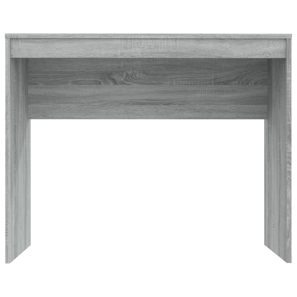 vidaXL Desk Gray Sonoma 35.4"x15.7"x28.3" Engineered Wood