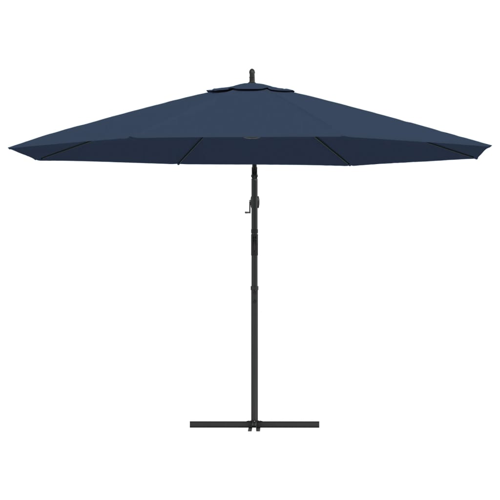 vidaXL Cantilever Umbrella 137.8" Blue