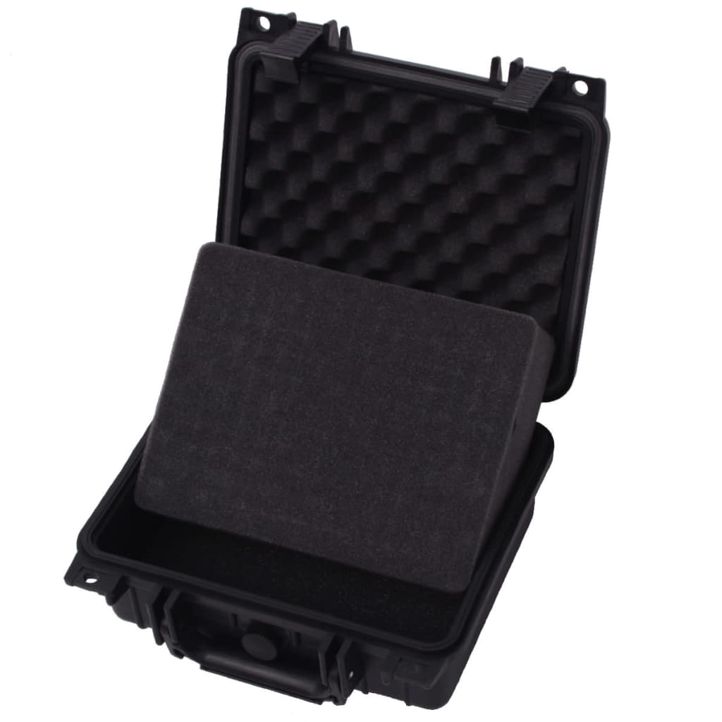 vidaXL Protective Equipment Case 10.6"x9.7"x4.9" Black