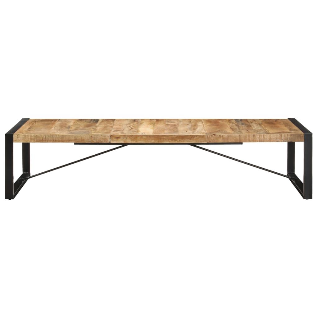 vidaXL Coffee Table 70.9"x35.4"x15.7" Rough Mango Wood