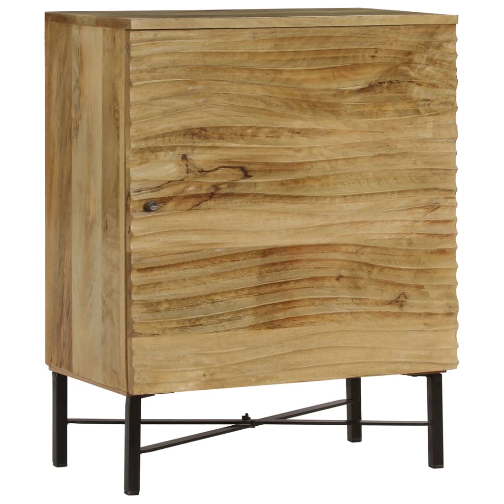 vidaXL Sideboard Solid Mango Wood 23.6"x13.8"x29.5"