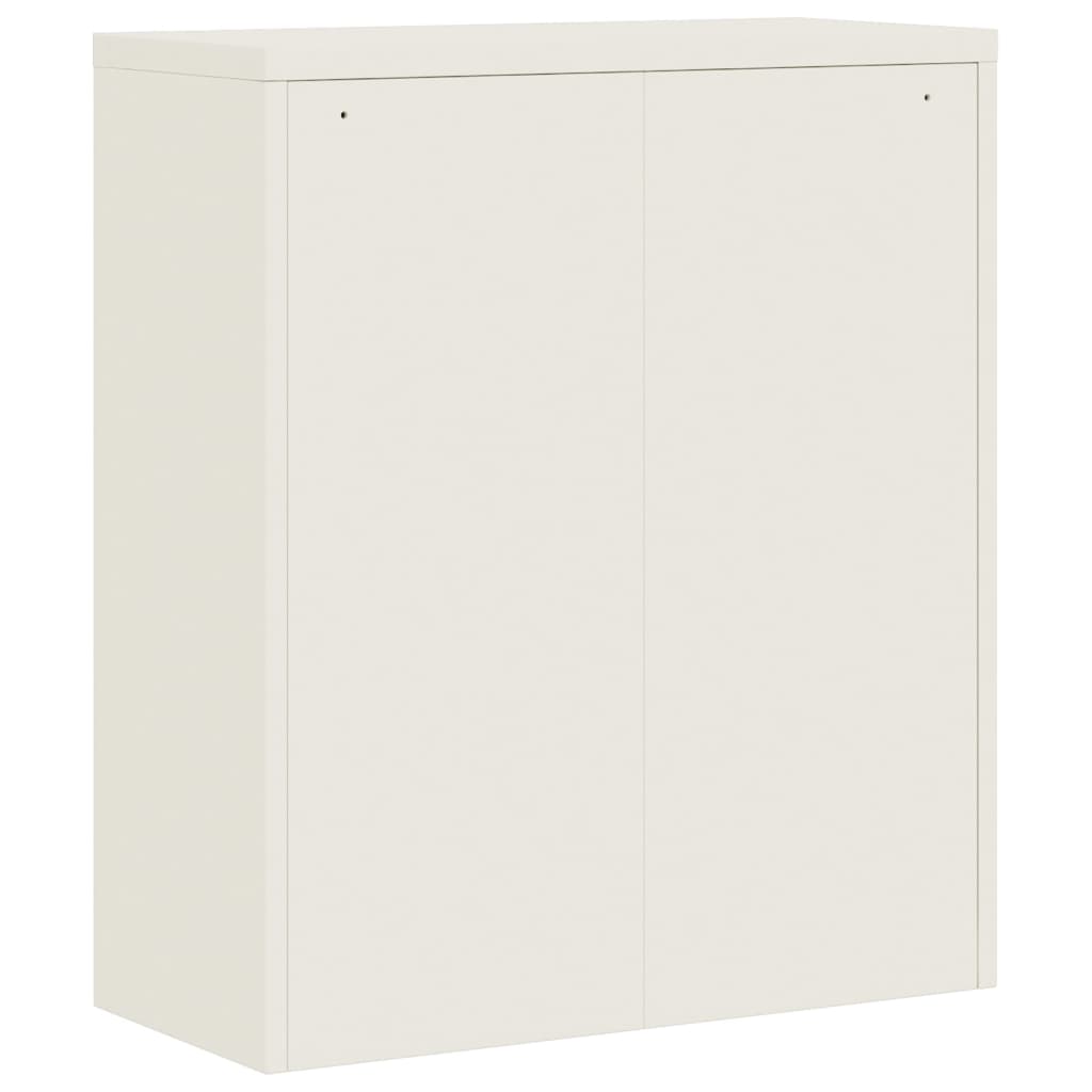 vidaXL File Cabinet White 35.4"x15.7"x41.3" Steel