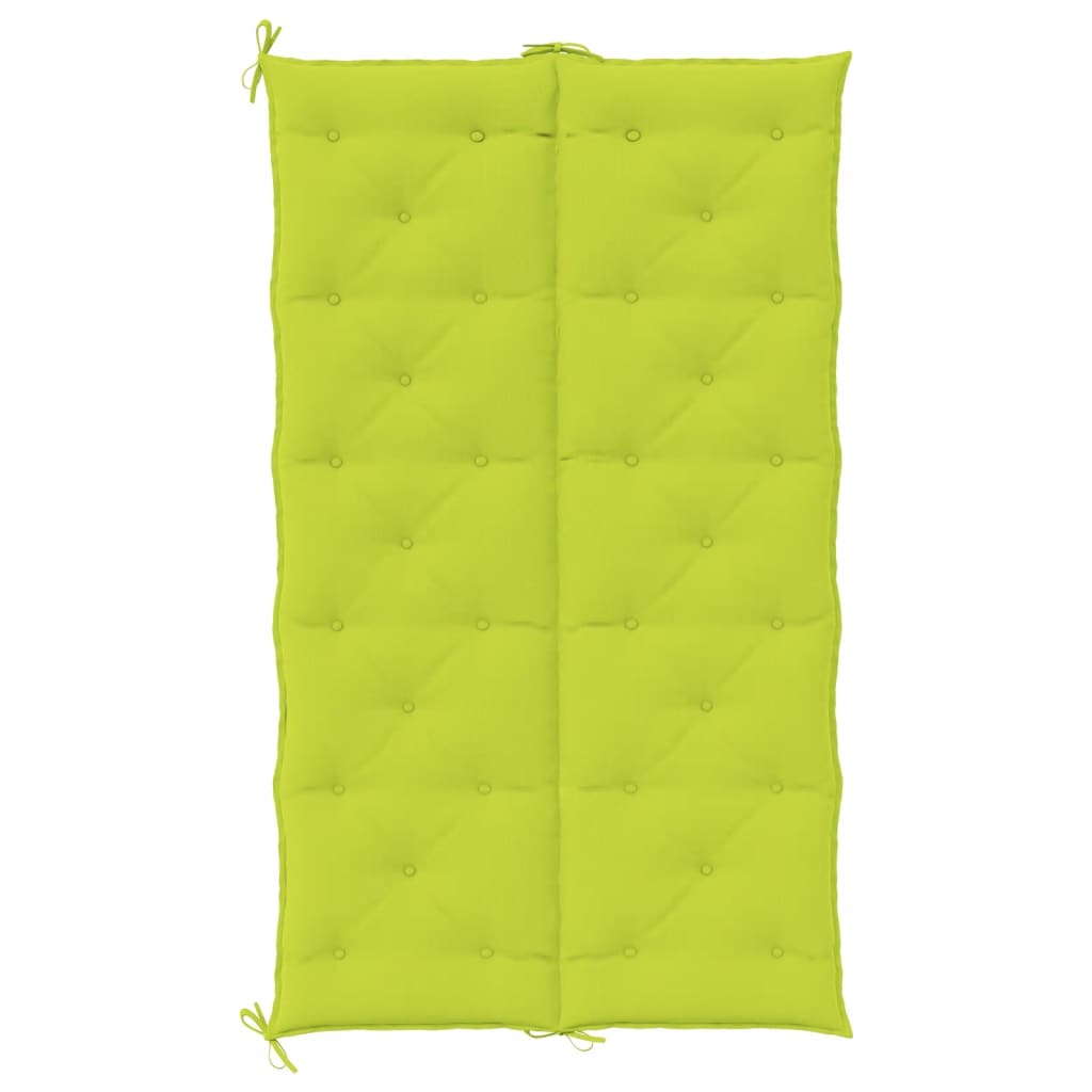 vidaXL Garden Bench Cushion Bright Green 70.9"x(19.7"+19.7")x2.8" Oxford Fabric