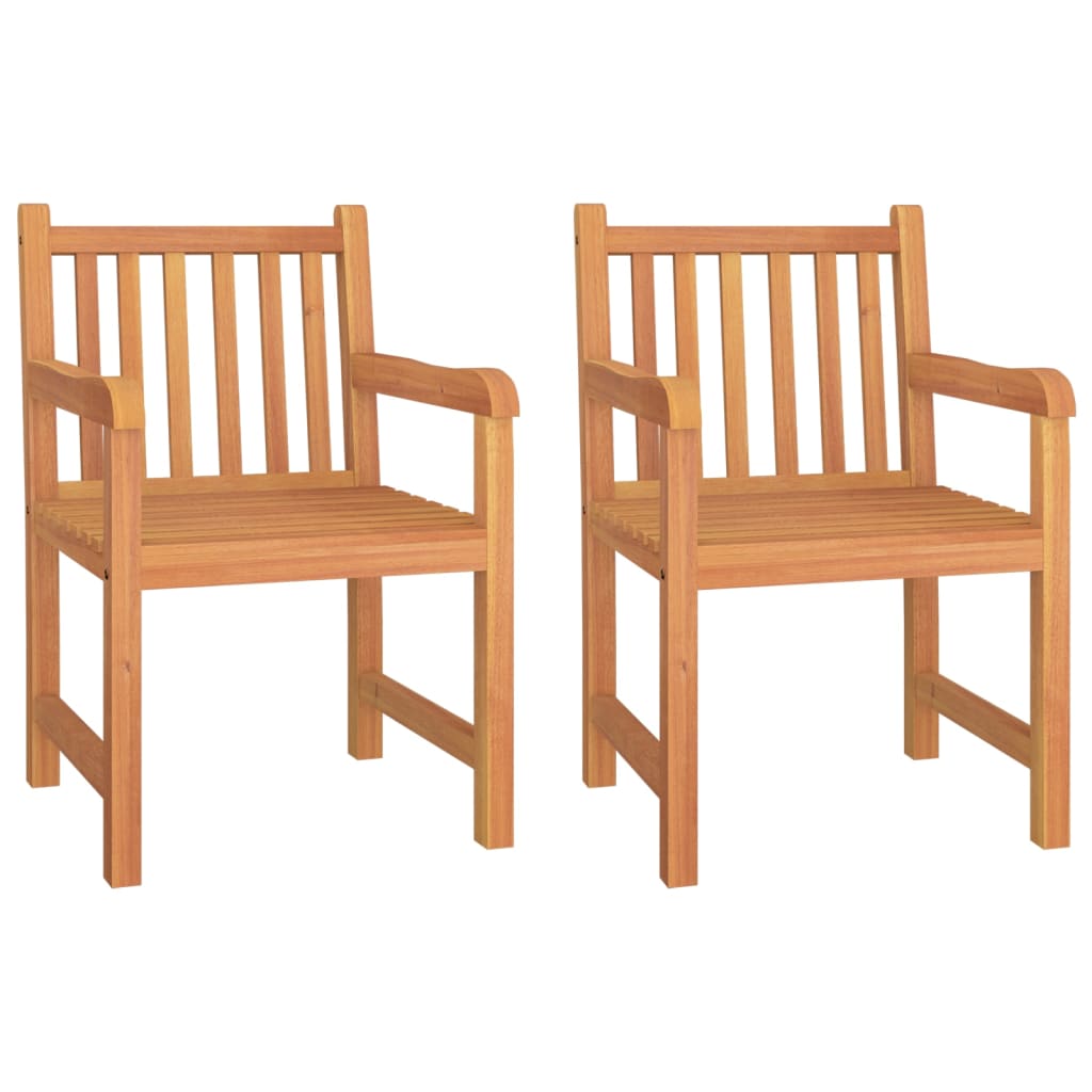 vidaXL 3 Piece Patio Dining Set Solid Wood Teak