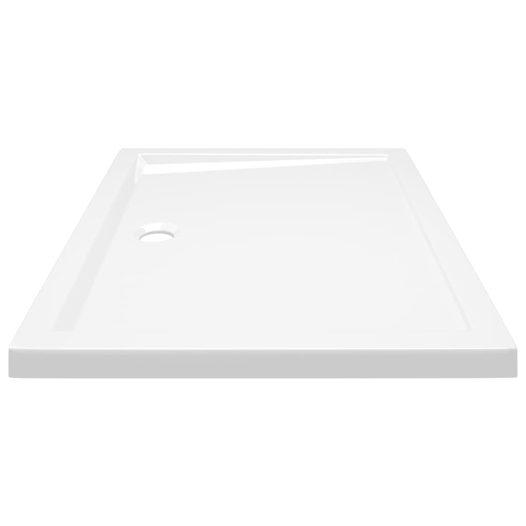 vidaXL Rectangular ABS Shower Base Tray 27.6"x35.4"