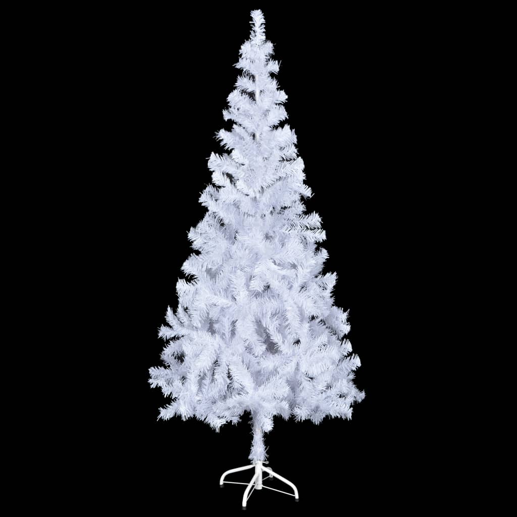 vidaXL Artificial Pre-lit Christmas Tree with Ball Set 70.9" 620 Branches