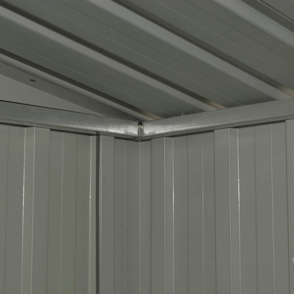 vidaXL Garden Shed Anthracite Steel