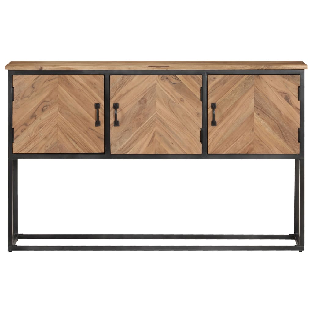 vidaXL Sideboard 47.2"x11.8"x29.5" Solid Acacia Wood