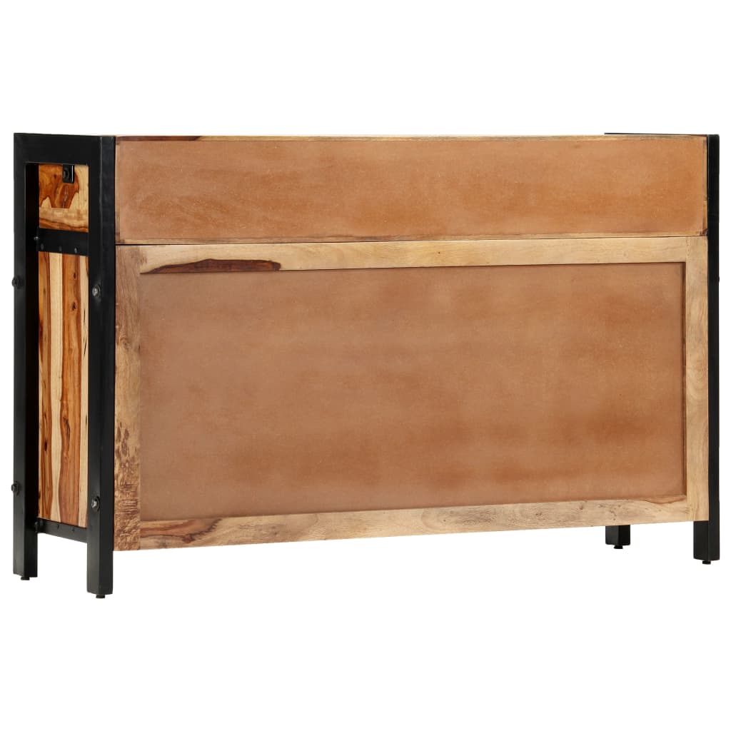 vidaXL Sideboard 47.2"x13.8"x29.5" Solid Sheesham Wood