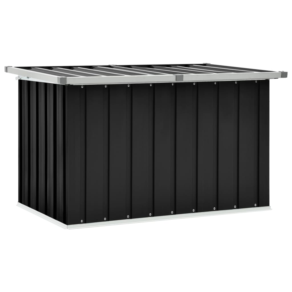 vidaXL Patio Storage Box Anthracite 42.9"x26.4"x25.6"