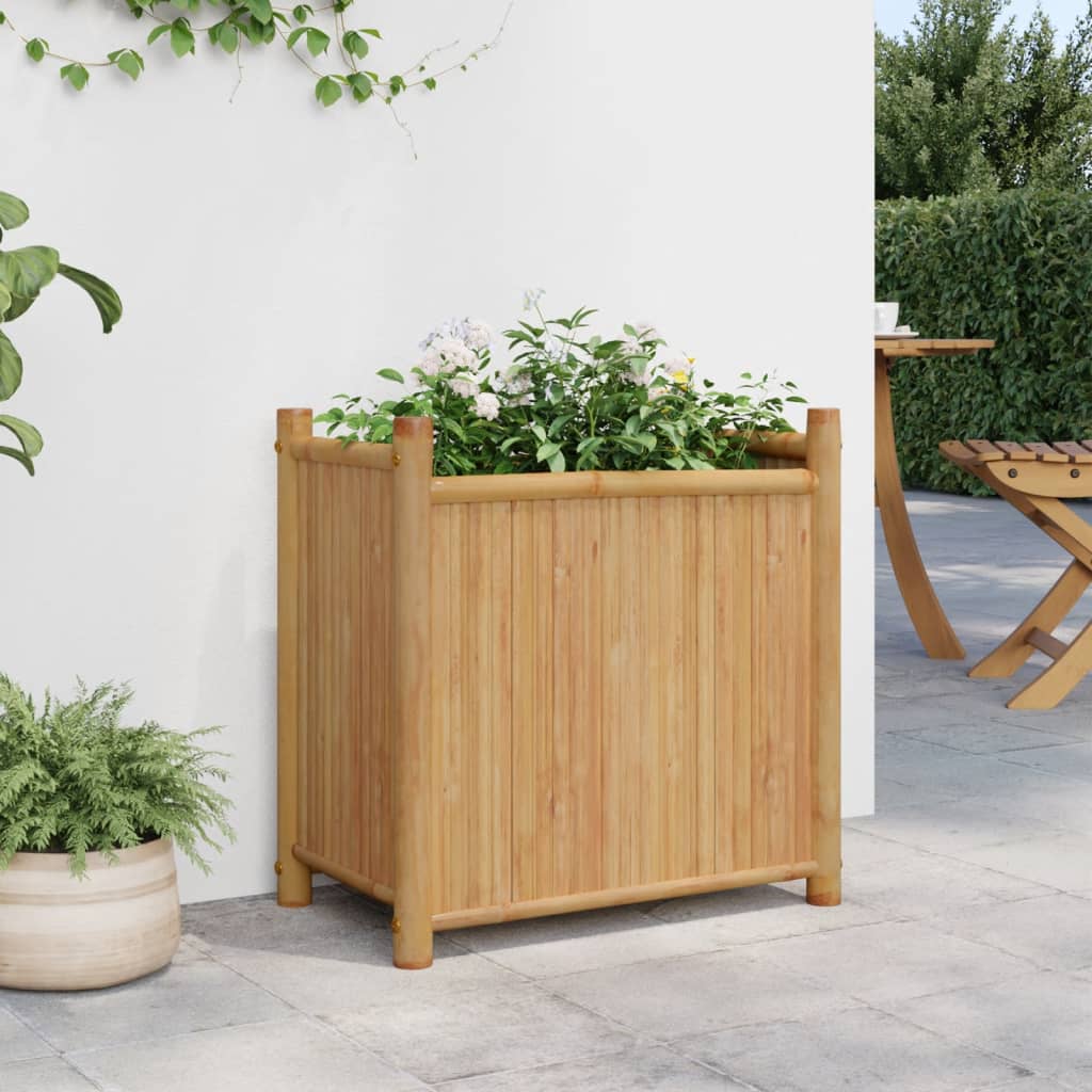 vidaXL Planter 19.7"x11.8"x19.7" Bamboo