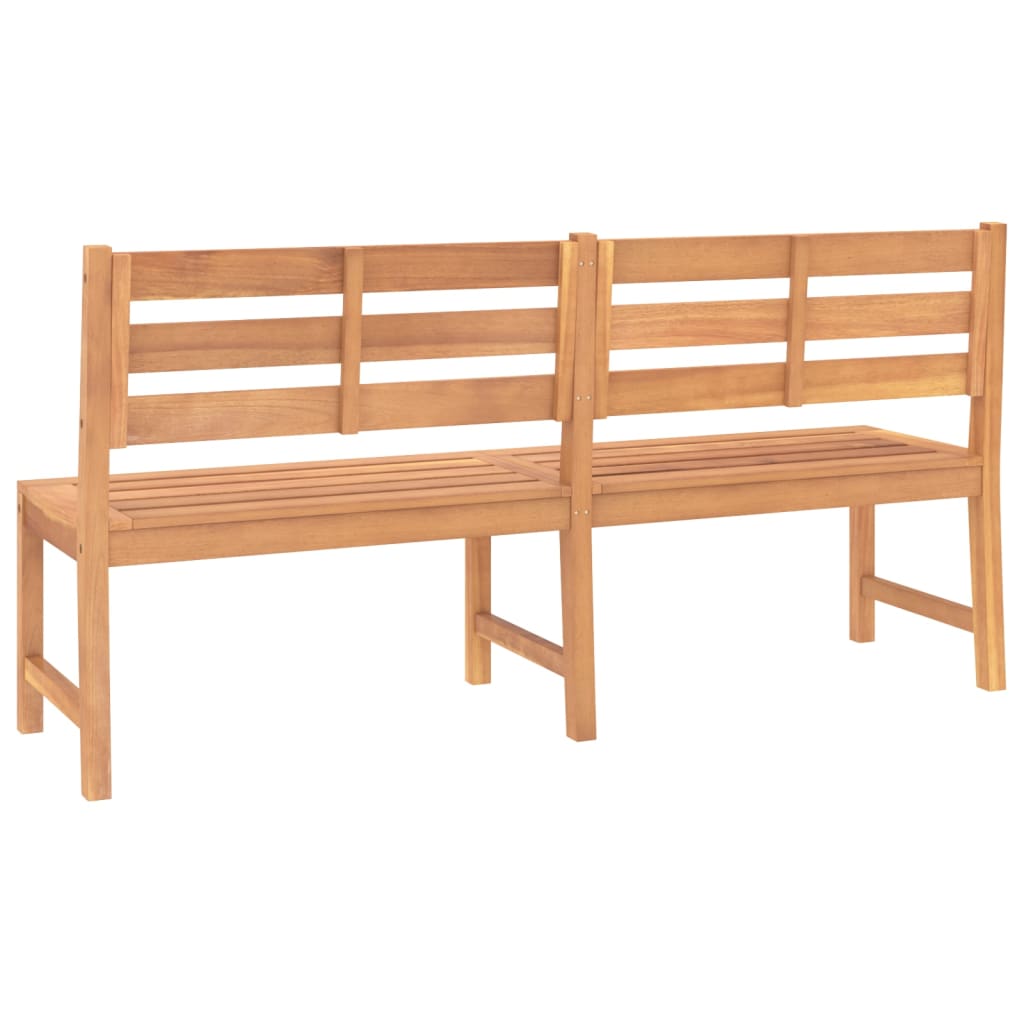 vidaXL Patio Bench 70.9" Solid Teak Wood