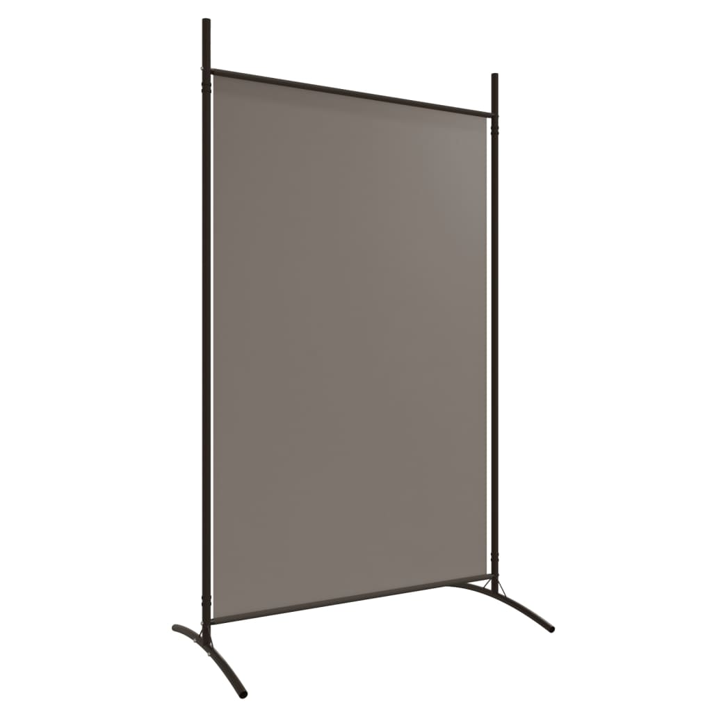 vidaXL 5-Panel Room Divider Anthracite 170.5"x70.9" Fabric