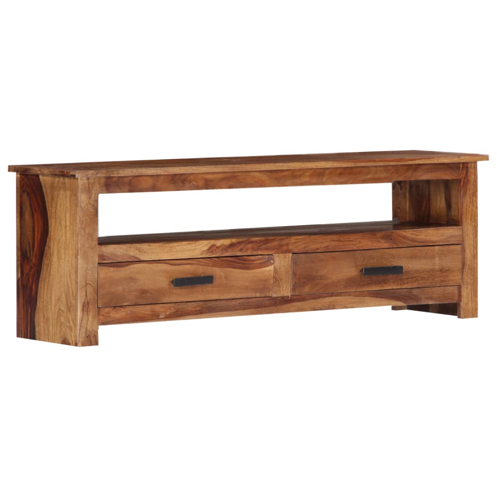 vidaXL TV Stand 46.5"x11.8"x15.7" Solid Wood