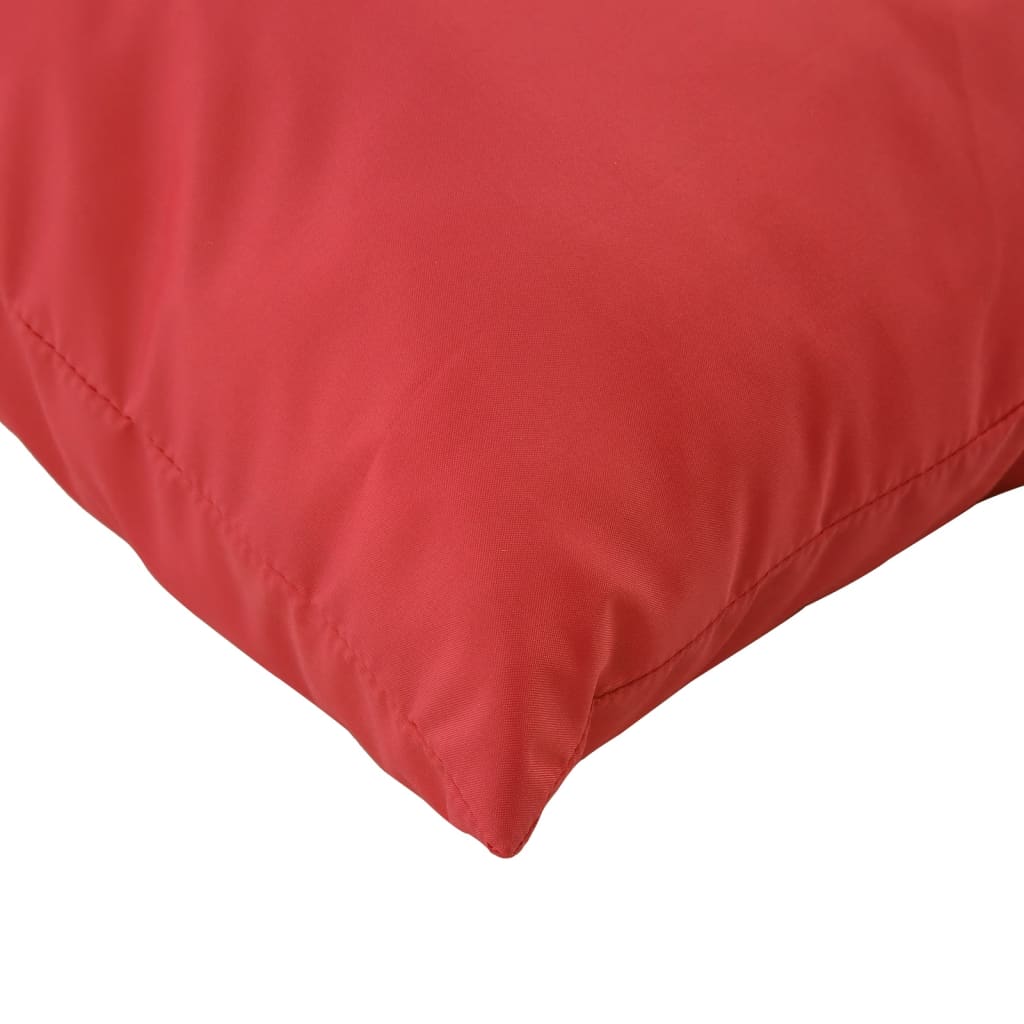 vidaXL Pallet Cushions 3 pcs Red Oxford Fabric