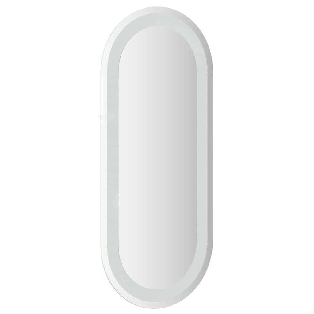 vidaXL LED Bathroom Mirror 27.6"x11.8" Oval