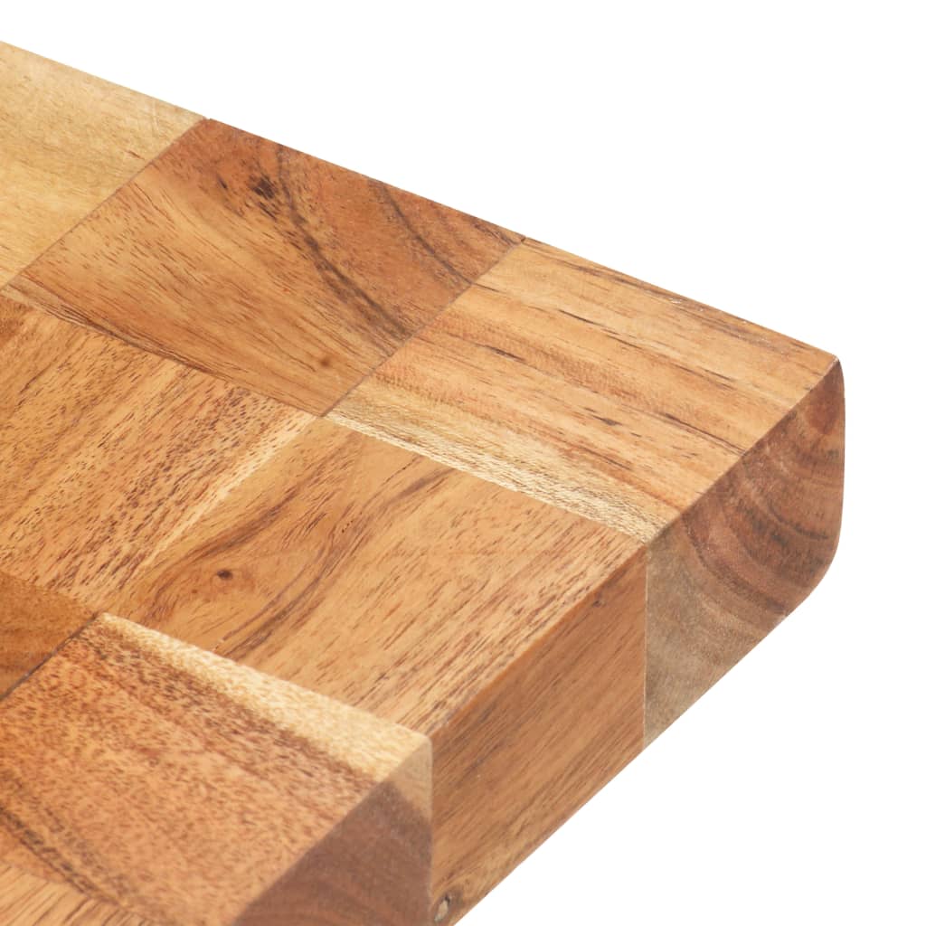 vidaXL Chopping Board 23.6"x15.7"x1.5" Solid Wood Acacia