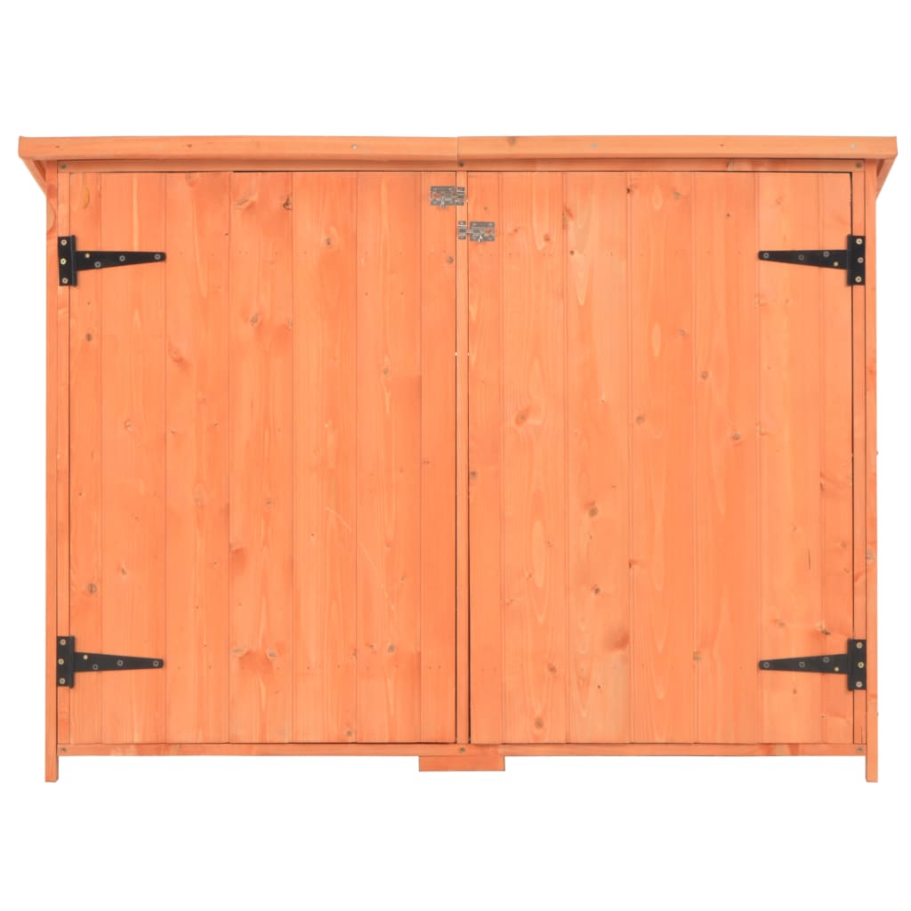 vidaXL Garden Storage Shed 50.4"x16.5"x35.8" Wood