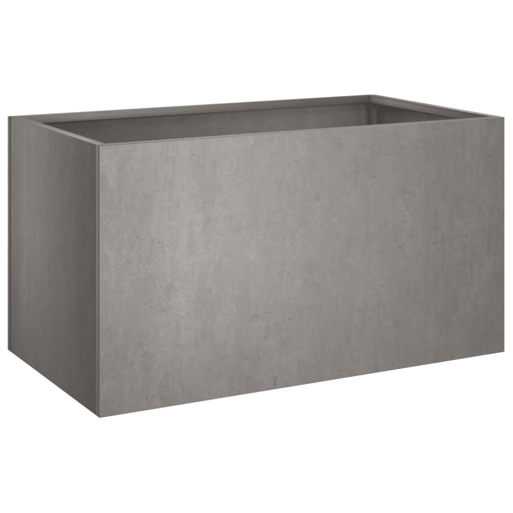 vidaXL Planter 24.4"x15.7"x15.4" Corten Steel