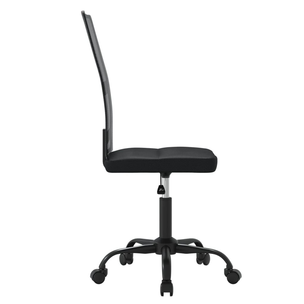 vidaXL Office Chair Black Mesh Fabric