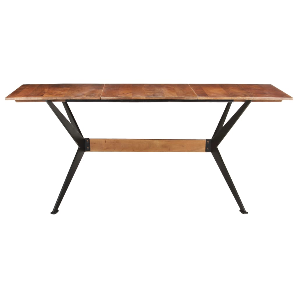 vidaXL Dining Table 70.9"x35.4"x29.9" Solid Mango Wood